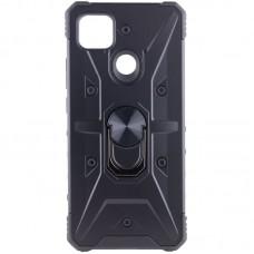 Ударостійкий чохол Pathfinder Ring для Xiaomi Redmi 9C / 10A Чорний / Black