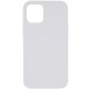 Чохол Silicone Case Full Protective (AA) NO LOGO для Apple iPhone 15 (6.1") Білий / White