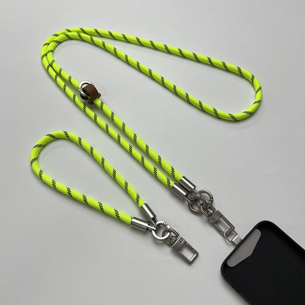 Набір шнурків 120см + 35см Neon Green