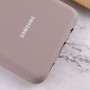 Чохол Silicone Cover Full Protective (AA) для Samsung Galaxy A02 Сірий / Lavender