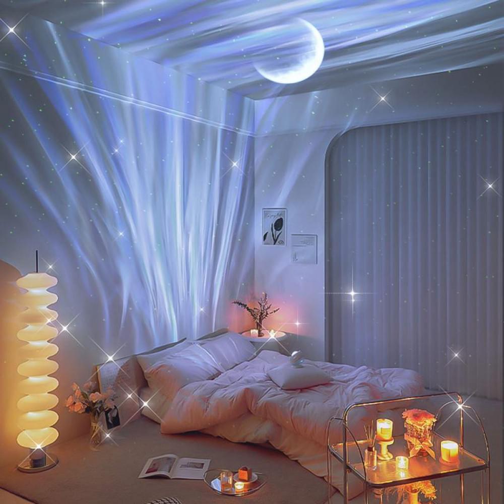 Проектор-нічник Galaxy Moon E24 2400 mAh White