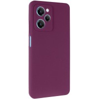 Чохол Silicone Cover Ummi Lakshmi Full Camera (AA) для Xiaomi Poco X5 Pro 5G Бордовий / Marsala