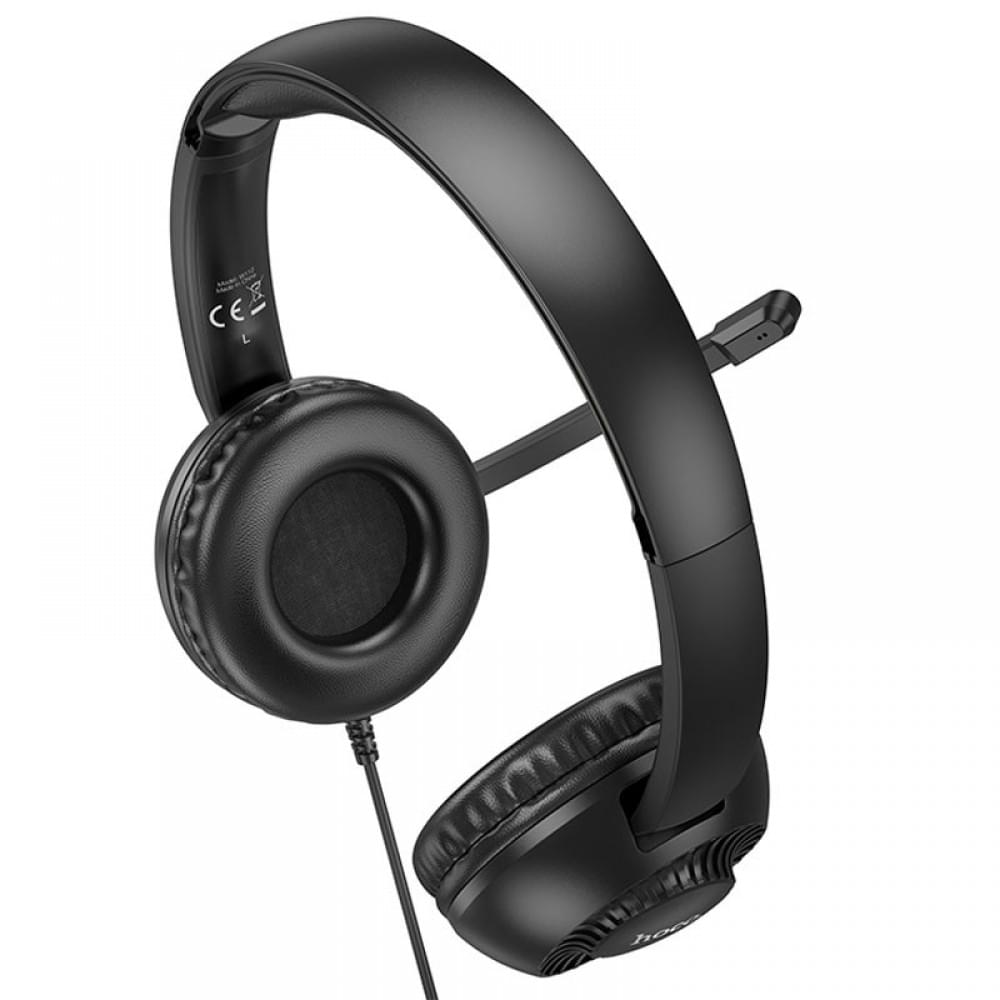 Накладные наушники Hoco W112 Pures (3.5mm/1.8m)