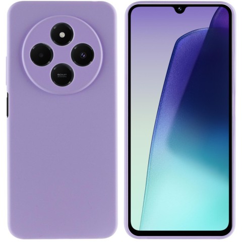 Чохол Silicone Cover Lakshmi Full Camera (AA) для Xiaomi Redmi 14C / Poco C75 Бузковий / Dasheen