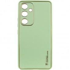 Шкіряний чохол Xshield для Samsung Galaxy S23 Зелений / Pistachio