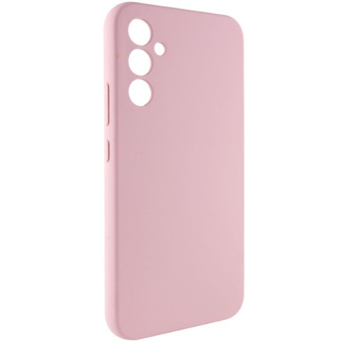 Чохол Silicone Cover Lakshmi Full Camera (AAA) для Samsung Galaxy A34 5G Рожевий / Pink Sand