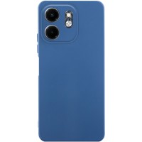 Чохол TPU GETMAN Liquid Silk Full Camera для Infinix Smart 9 4G / Hot 50i Синій / Navy Blue