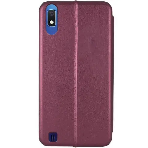Шкіряний чохол-книжка Classy для Samsung Galaxy A10 (A105F) Бордовий