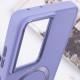 TPU чохол Bonbon Metal Style with MagSafe для Samsung Galaxy S24 Ultra Бузковий / Dasheen
