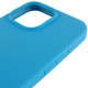Чохол Silicone Case Full Protective (AA) для Apple iPhone 16 Pro Max (6.9") Блакитний / Blue