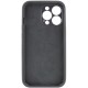 Чохол Silicone Case Full Camera Protective (AA) NO LOGO для Apple iPhone 14 Pro (6.1") Сірий / Dark Gray