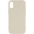 Чохол Silicone Case Full Protective (AA) NO LOGO для Apple iPhone XS Max (6.5") Бежевий / Antique White