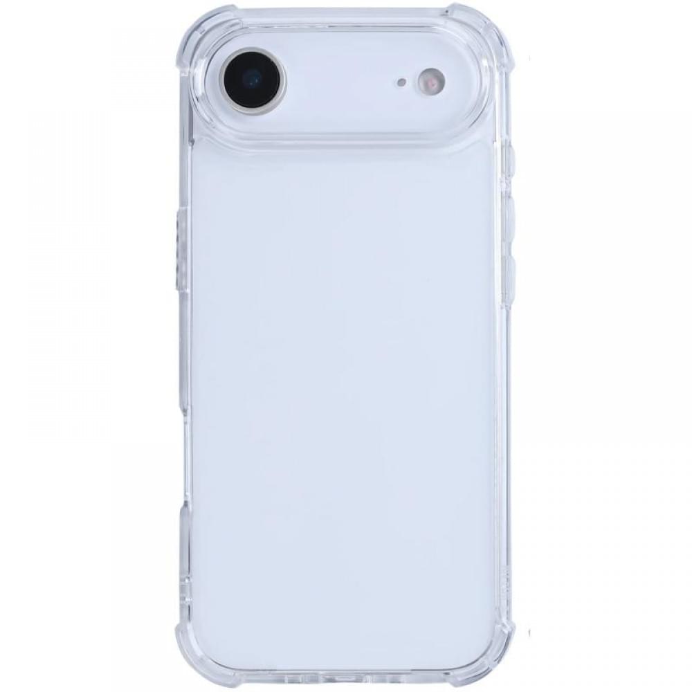 TPU чохол GETMAN Ease logo посилені кути для Apple iPhone 17 Air (6.5") Безбарвний (прозорий)