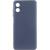 Чохол TPU GETMAN Liquid Silk Full Camera для Motorola Moto G04 / E14 Синій / Midnight Blue