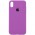 Чохол Silicone Case Full Protective (AA) для Apple iPhone X (5.8") / XS (5.8") Фіолетовий / Grape