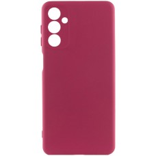 Чохол Silicone Cover Lakshmi Full Camera (A) для Samsung Galaxy A14 4G/5G Бордовий / Marsala