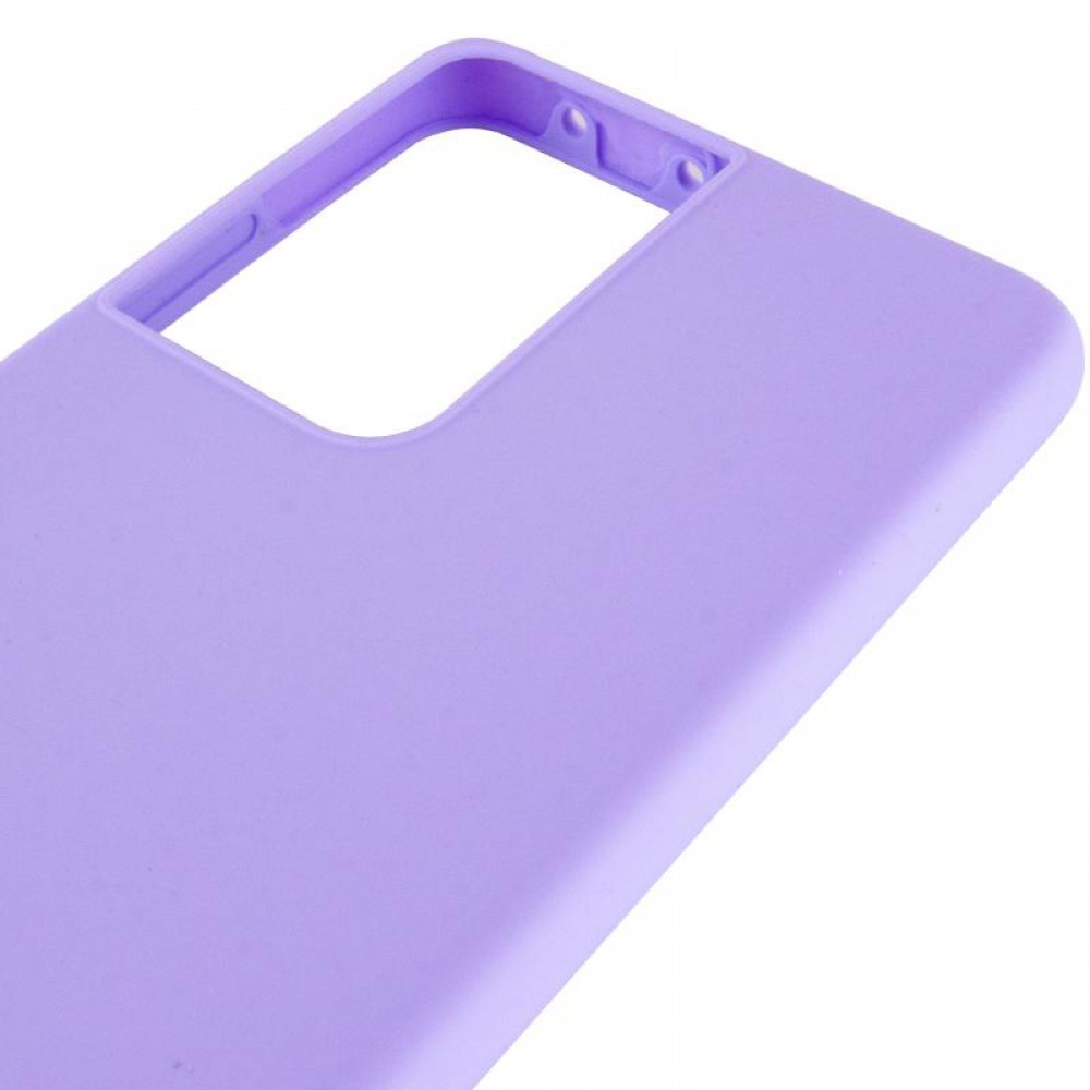 Чохол Silicone Cover Ummi Lakshmi (AA) для Samsung Galaxy S21 Ultra Бузковий / Dasheen
