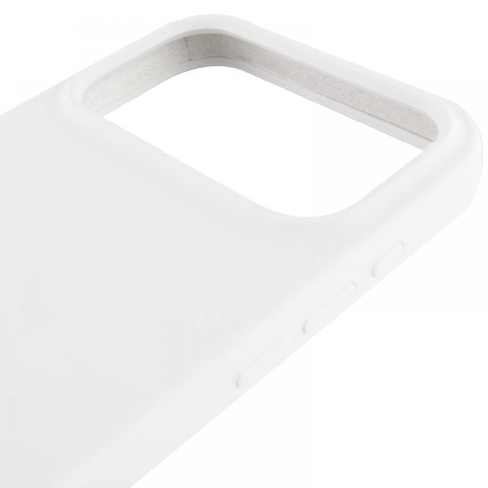 Чохол Silicone Case Full Protective (AA) для Apple iPhone 17 Pro (6.3") Білий / White