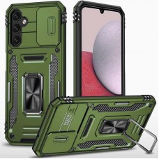 Ударостійкий чохол Camshield Army Ring для Samsung Galaxy S24 Оливковий / Army Green