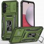 Ударостійкий чохол Camshield Army Ring для Samsung Galaxy S24 Оливковий / Army Green