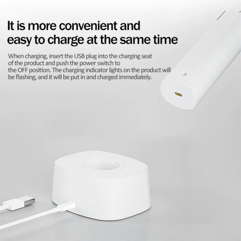 Пастка для комах з UV підсвічуванням WD-947 Rechargeable 1200 mAh White