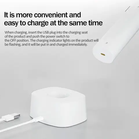 Пастка для комах з UV підсвічуванням WD-947 Rechargeable 1200 mAh White