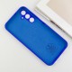 Чохол Silicone Cover Lakshmi Full Camera (AA) для Samsung Galaxy A35 Синій / Iris