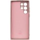 Чохол TPU GETMAN Liquid Silk Full Camera для Samsung Galaxy S24 Ultra Рожевий / Pink Sand