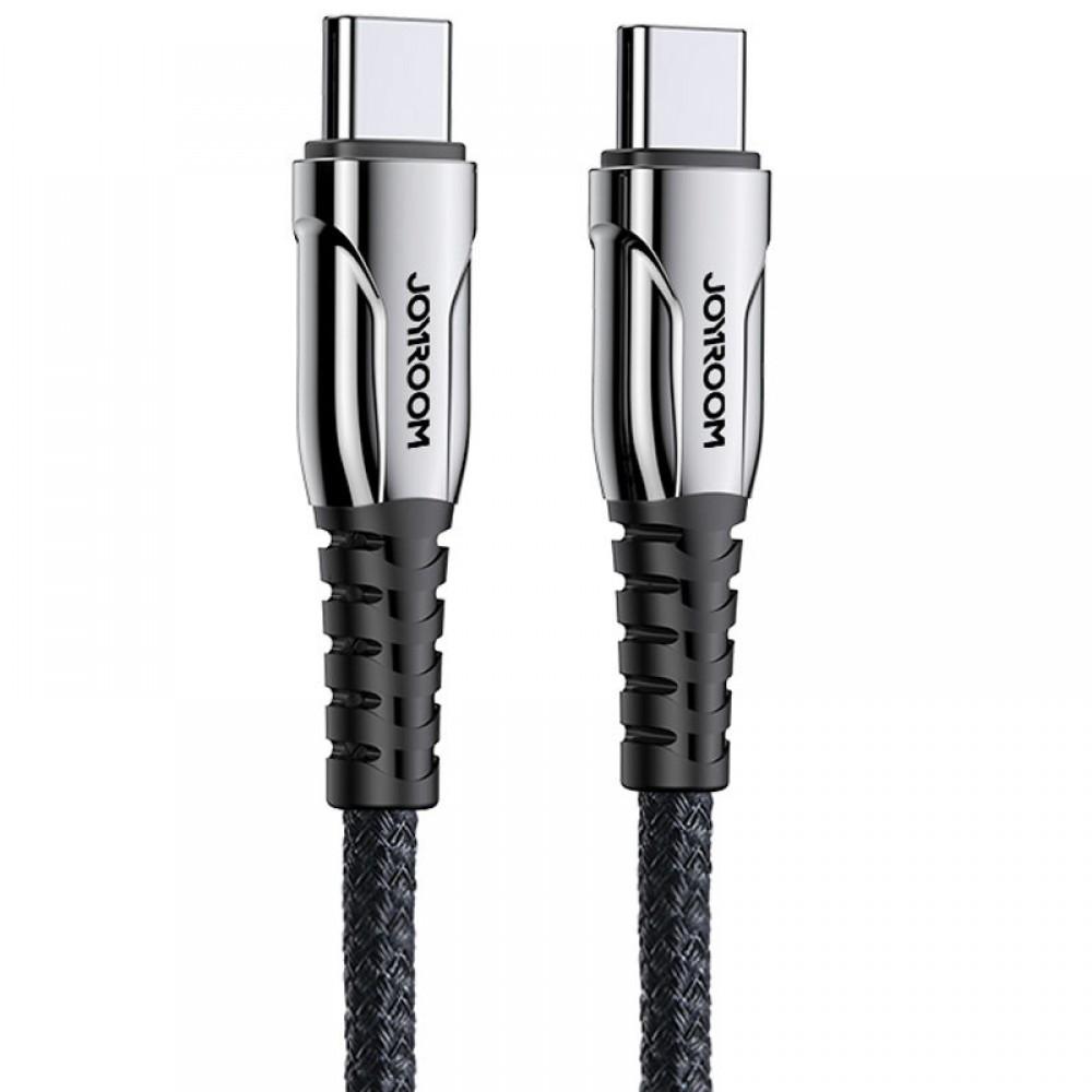 Дата кабель Joyroom S-1230K1 Type-C to Type-C 60W (1.2m) Чорний