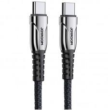 Дата кабель Joyroom S-1230K1 Type-C to Type-C 60W (1.2m) Чорний