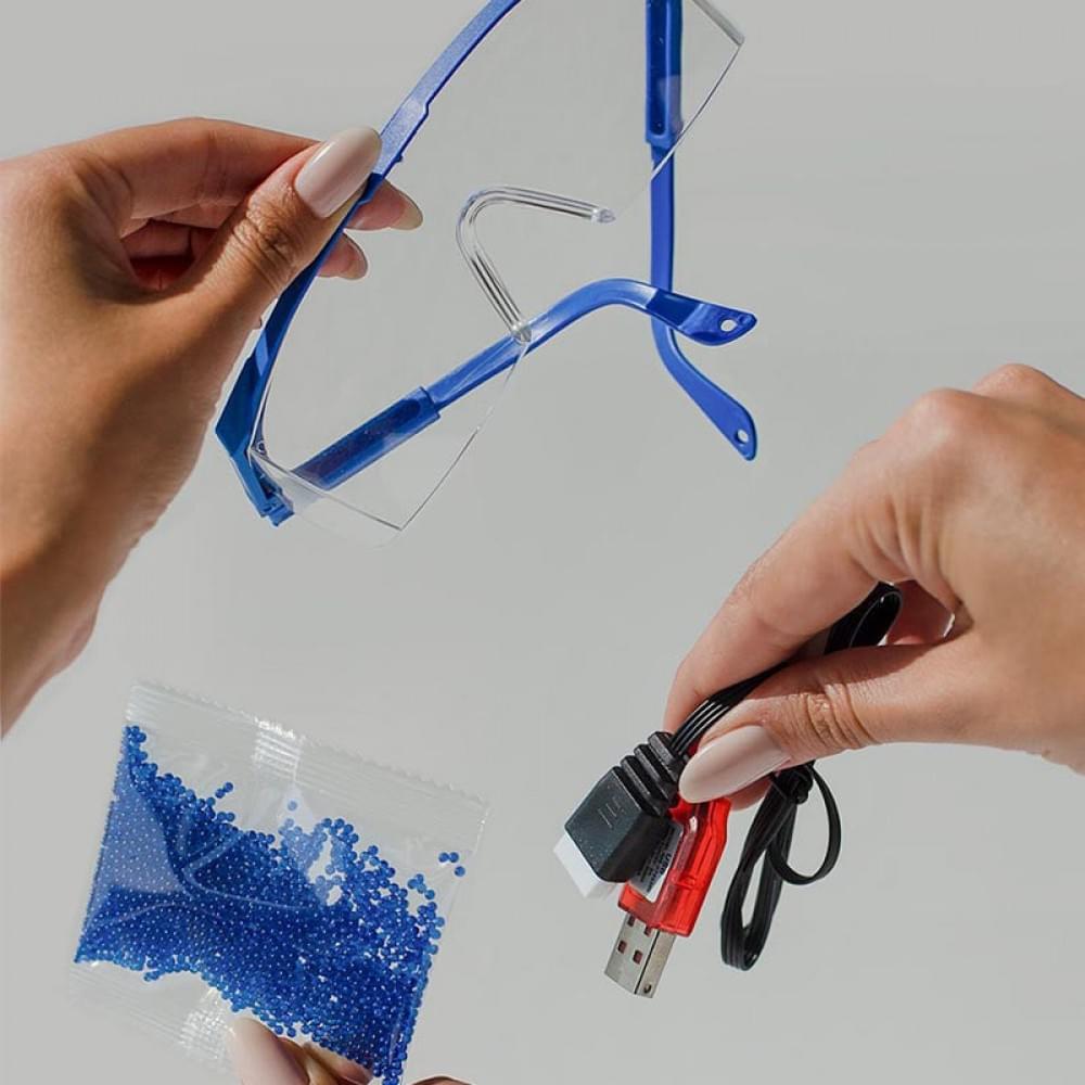 Автомат на гідрогелевих кульках (орбізах) Gel Energy Graffiti Blue Автомат на гідрогелевих кульках (орбізах) Gel Energy Graffiti Blue