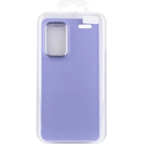 TPU чохол Bonbon Metal Style для Xiaomi Redmi Note 13 Pro+ Бузковий / Dasheen