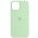 Чохол Silicone Case Full Protective (AA) для Apple iPhone 14 Plus (6.7") Зелений / Pistachio