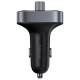 АЗП FM модулятор Baseus S-09 Pro Series 18W (2USB-A/1C) (C10762200113) Cluster Black АЗП FM модулятор Baseus S-09 Pro Series 18W (2USB-A/1C) (C10762200113) Cluster Black