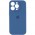 Чохол Silicone Case Full Camera Protective (AA) для Apple iPhone 15 Pro (6.1") Синій / Blue Jay