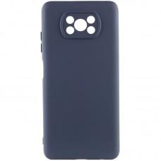 Чохол TPU GETMAN Liquid Silk Full Camera для Xiaomi Poco X3 NFC / Poco X3 Pro Синій / Midnight Blue