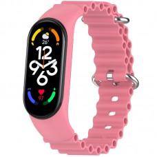 Ремінець Ocean Band для Xiaomi Mi Band 9/8 Рожевий / Pink