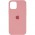 Чохол Silicone Case Full Protective (AA) для Apple iPhone 13 (6.1") Рожевий / Pink