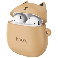 Бездротові TWS навушники Hoco EW45 Cat Case Caramel Cat