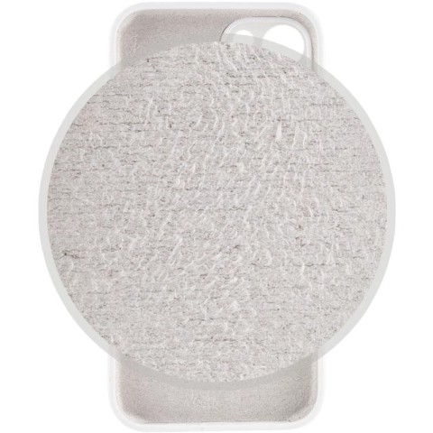 Чохол Silicone Case Full Camera Protective (AA) для Apple iPhone 13 (6.1") Білий / White