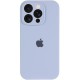 Чохол Silicone Case Full Camera Protective (AA) для Apple iPhone 14 Pro Max (6.7") Блакитний / Lilac Blue