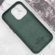 Шкіряний чохол Leather Case (AAA) with MagSafe and Animation для Apple iPhone 16 Pro (6.3") Green
