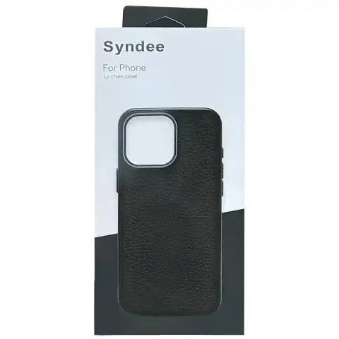 Чохол Syndee with MagSafe для Apple iPhone 17 Pro Max (6.9") Black / Black