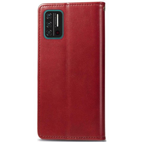 Шкіряний чохол-книжка GETMAN Gallant (PU) для Umidigi A7s Червоний