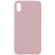 Чохол Silicone Case Full Protective (AA) NO LOGO для Apple iPhone XR (6.1") Рожевий / Pink Sand
