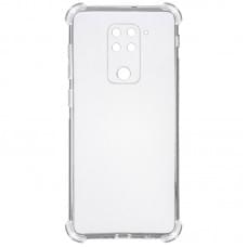 TPU чехол GETMAN Ease logo усиленные углы Full Camera для Xiaomi Redmi Note 9 / Redmi 10X