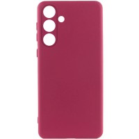 Чохол Silicone Cover Ummi Lakshmi Full Camera (AA) для Samsung Galaxy S25 FE Бордовий / Marsala