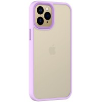 TPU+PC чохол Metal Buttons для Apple iPhone 11 Pro Max (6.5") Бузковий