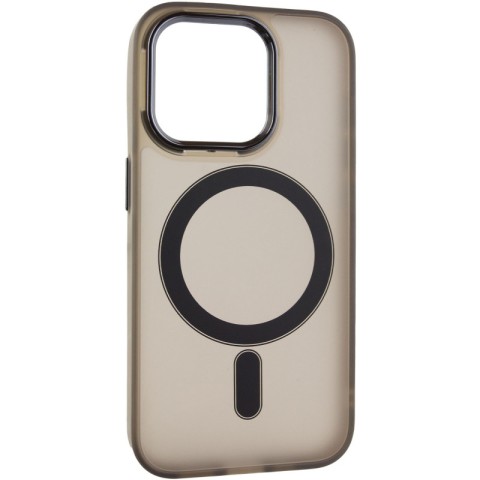 Чохол TPU+PC Lily with MagSafe для Apple iPhone 12 Pro Max (6.7") Dark Gray