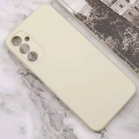 Чохол Silicone Cover Lakshmi Full Camera (A) для Samsung Galaxy M14 5G Пісочний / Sand